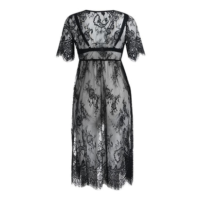 Sheer Lace Photography Dress