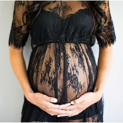 Sheer Lace Photography Dress